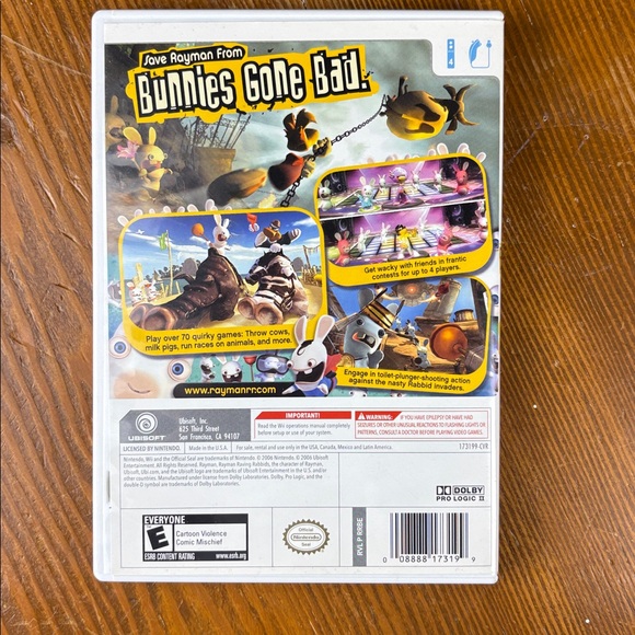 Rayman Raving Rabbids for Wii - Picture 3 of 3